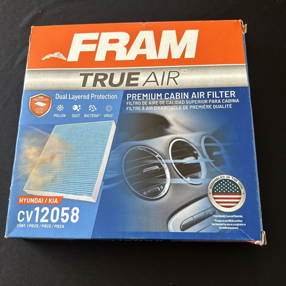 Fram True Air cv12058 Cabin Air Filter Hyundai Kia